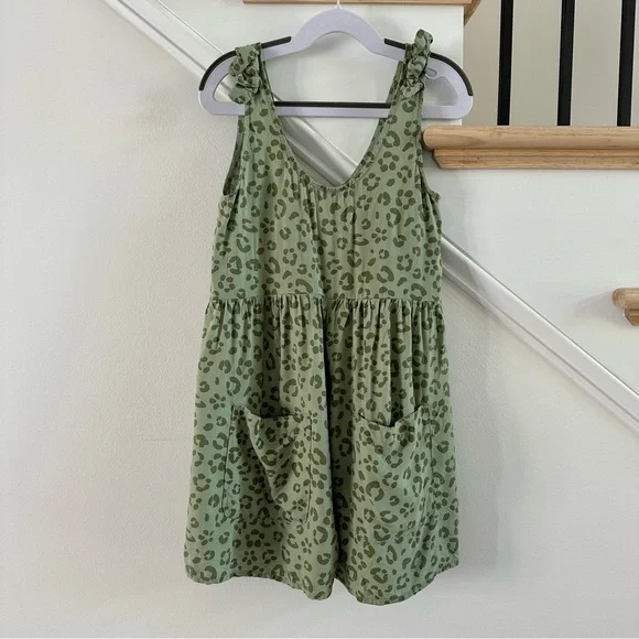 NWOT Cat & Jack Girls Shortalls Woven Romper, Size Small - Picture 2 of 6